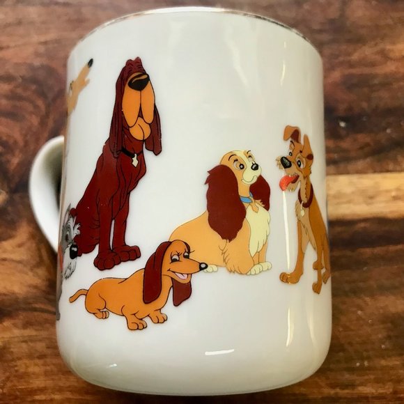 Pair of Walt Disney Productions porcelain mugs - Picture 4 of 6